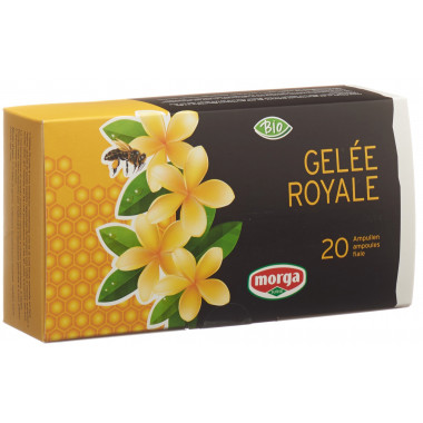 Morga Gelée Royale Trinkamp 1500 mg Bio 20 x 10ml Morga Gelée Royale Trinkamp 1500 mg Bio 20 x 10ml