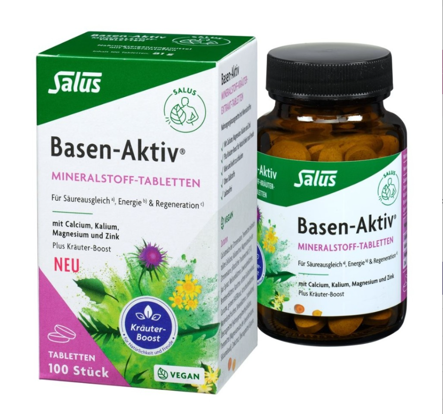 Salus® Basen-Aktiv Mineralst-Kräuter Tabl 100 Stück Salus® Basen-Aktiv Mineralst-Kräuter Tabl 100 Stück