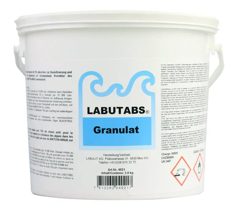 LABUTABS Chlor Granulat 3kg