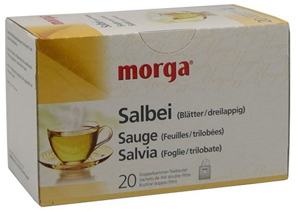 MORGA Salbeiblättertee dreilappig Btl 20 Stück