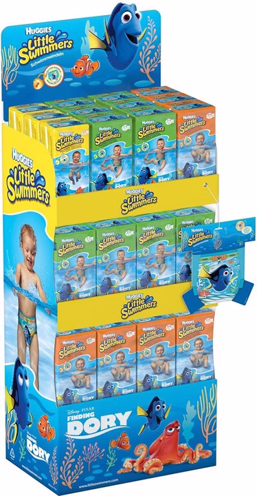 Huggies Little Swimmers Schwimmwindeln Display 36 Stück