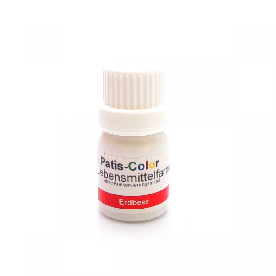 PATIS-COLOR Lebensmittelfarbe Erdbeerrot 10ml