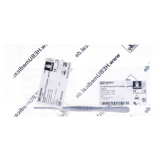 Butsch Pinzette anatomisch 16cm