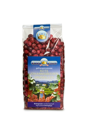 BioKing Johannisbeeren rot gefriergetrocknet 45g
