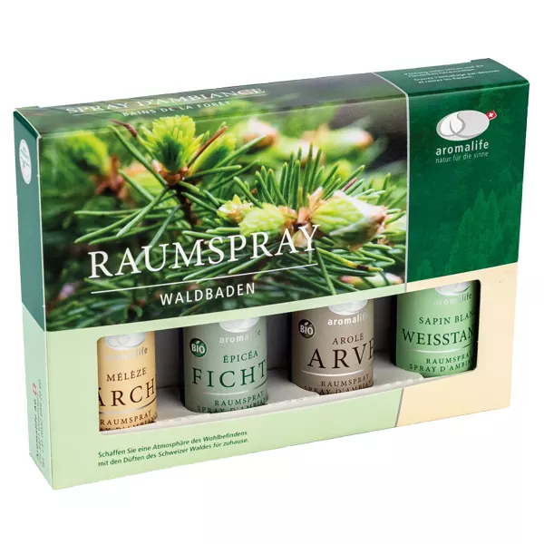 Aromalife Geschenkset Raumspray Waldbaden 4x30ml Aromalife Geschenkset Raumspray Waldbaden 4x30ml
