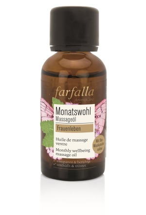 farfalla Monatswohl Massageöl Frauenleben Muskatellersalbei 30ml farfalla Monatswohl Massageöl Frauenleben Muskatellersalbei 30ml