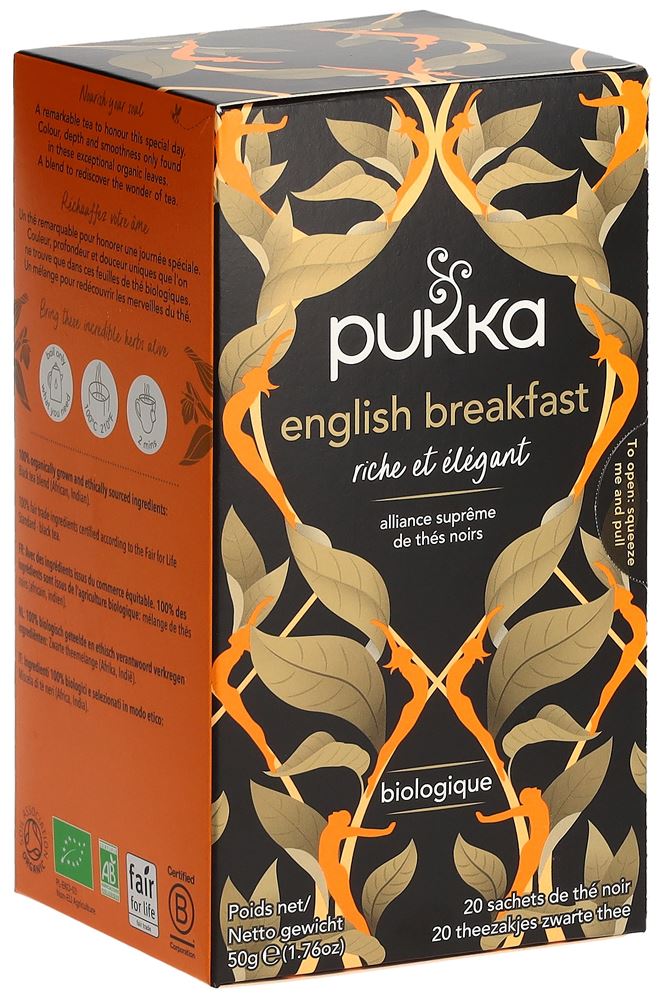 Pukka Elegant Engl Breakfast Tee Bio (neu) 20 Stück Pukka Elegant Engl Breakfast Tee Bio (neu) 20 Stück