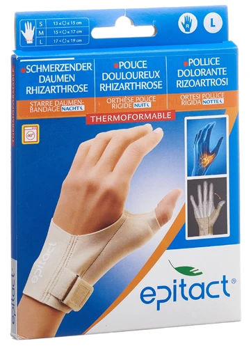 EPITACT® Star Daumenbandage Nacht S 13–15 cm rechts