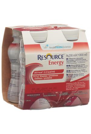 Resource Energy Erdbeer Himbeer 4 x 200ml Resource Energy Erdbeer Himbeer 4 x 200ml