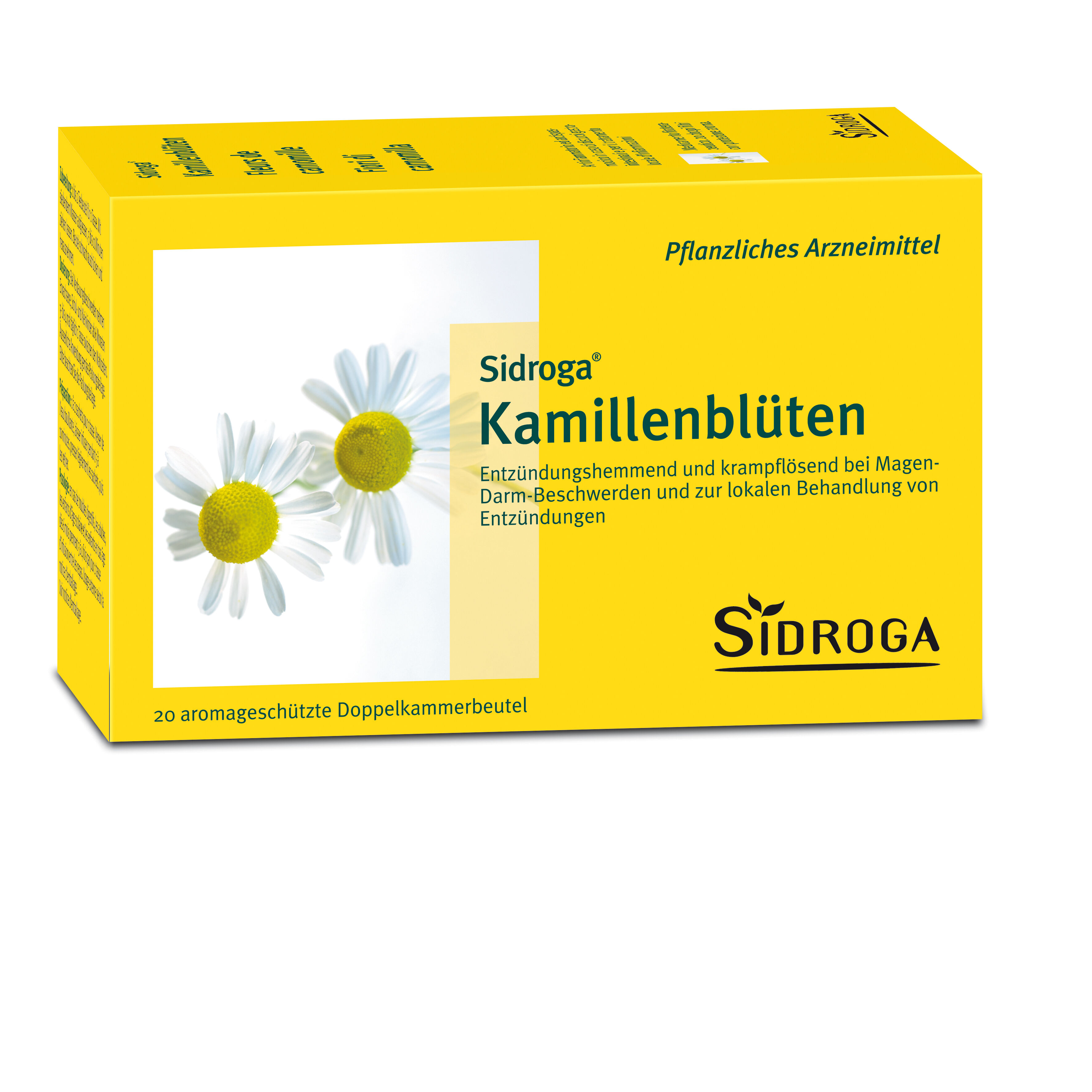 SIDROGA Kamillenblüten 20 Beutel 1.5g SIDROGA Kamillenblüten 20 Beutel 1.5g