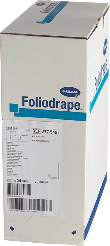 Foliodrape Protect Lochtuch 50x60/5cm 70 Stück