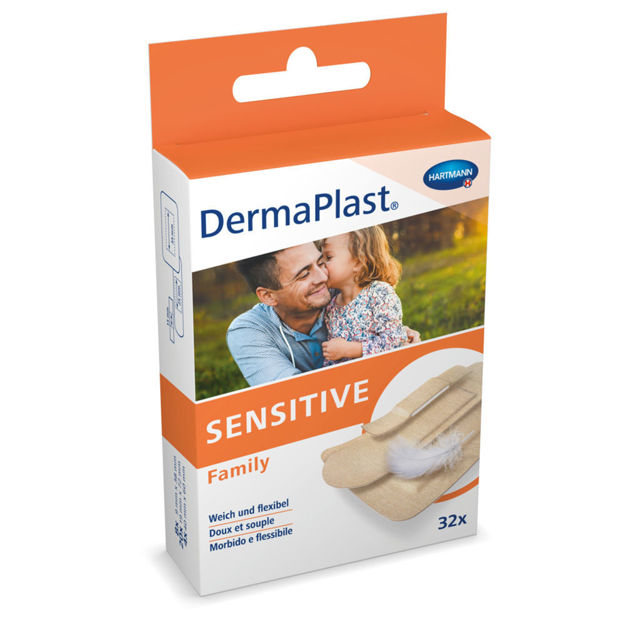 Dermaplast Sensitive Family Strips assortiment hautfarbig 32 Stück Dermaplast Sensitive Family Strips assortiment hautfarbig 32 Stück