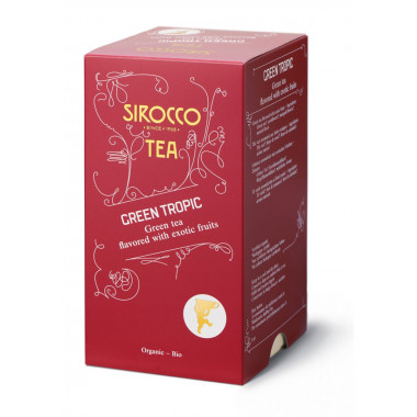 Sirocco Teebeutel Green Tropic 20 Stück Sirocco Teebeutel Green Tropic 20 Stück