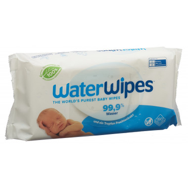 WaterWipes Feuchttücher für Babys 60 Stück