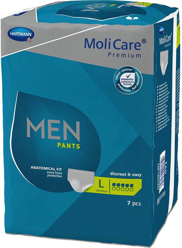 MOLICARE Men Pants L 5 Tropfen 7 Stück
