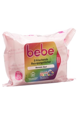 BEBE Reinigungstücher erfrischend Btl 25 Stück BEBE Reinigungstücher erfrischend Btl 25 Stück