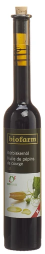 Biofarm Kürbiskernöl CH Knospe Flasche 1dl