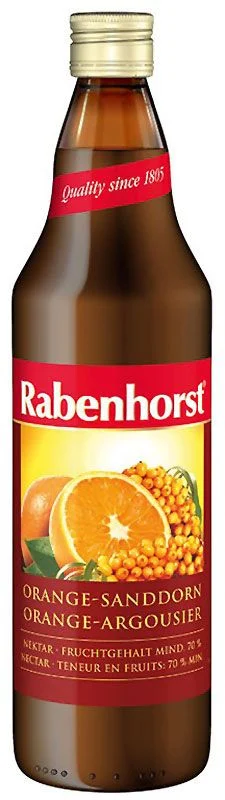 Rabenhorst Orange-Sanddorn Nektar 750ml Rabenhorst Orange-Sanddorn Nektar 750ml