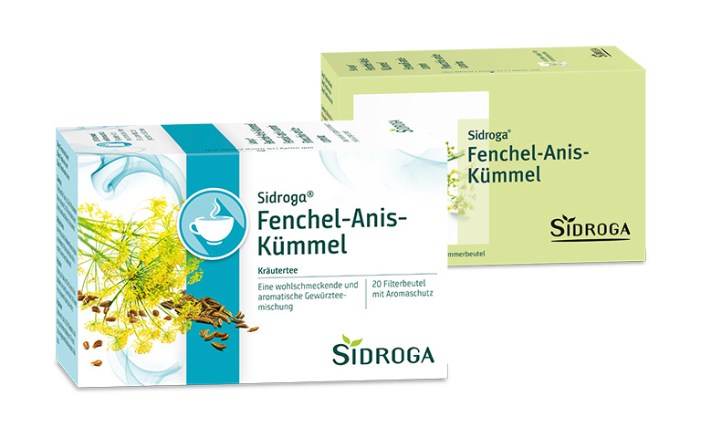 SIDROGA Fenchel Anis Kümmel 20 Beutel 2g SIDROGA Fenchel Anis Kümmel 20 Beutel 2g
