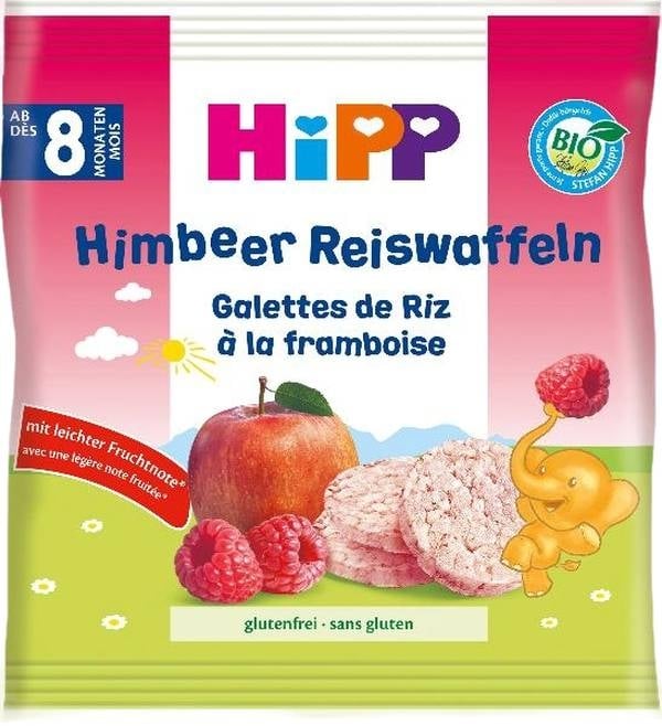 Hipp Reiswaffeln Himbeere Btl 30g