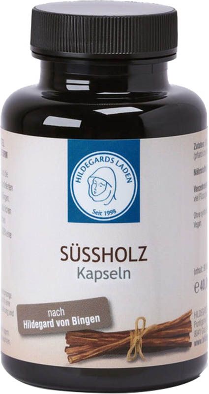 HILDEGARDS LADEN Süssholz Kapselneln Ds 90 Stück