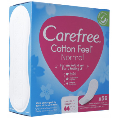 Carefree Cotton Feel 56 Stück Carefree Cotton Feel 56 Stück