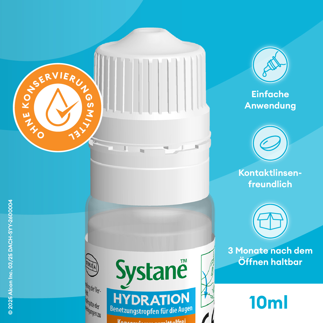 Systane Hydration Benetzungstropfen ohne Konservierungsmittel 10ml