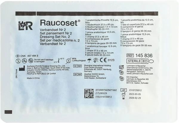 Raucoset Verbandwechselset Nr2 steril
