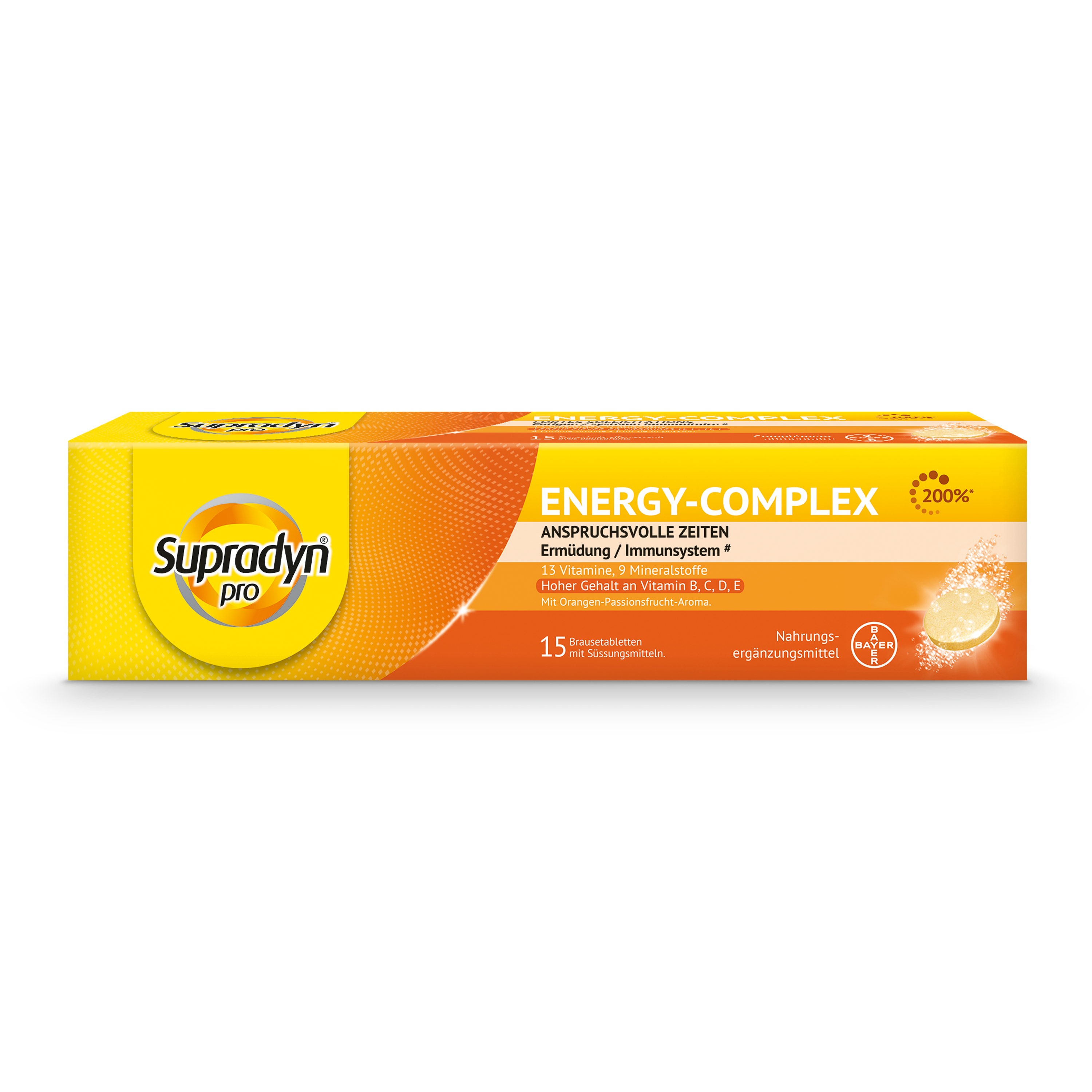 Supradyn® pro energy-complex Brausetabletten 15 Stück