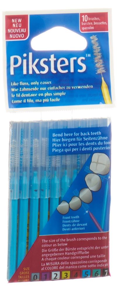 PIKSTERS Interdentalbürstchen 5 10 Stück