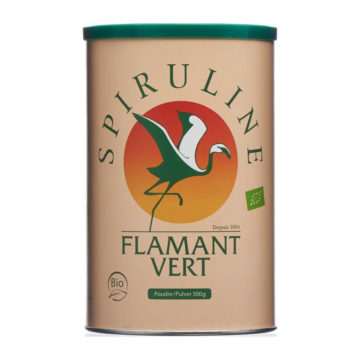 Spirulina Flamant Vert Pulver Bio 500g Spirulina Flamant Vert Pulver Bio 500g