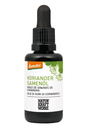 NATURKRAFTWERKE Koriandersamenöl Demeter 30ml NATURKRAFTWERKE Koriandersamenöl Demeter 30ml