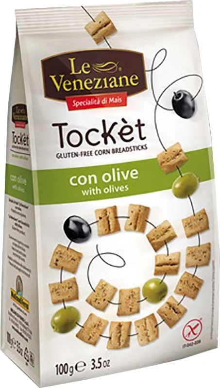 LE VENEZIANE Tocket mit Oliven glutenfrei 100g