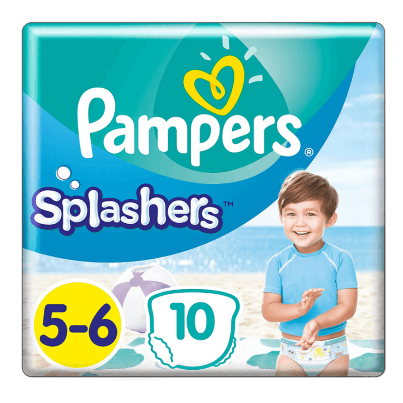 Pampers Splashers Gr5-6 Tragepack 10 Stück