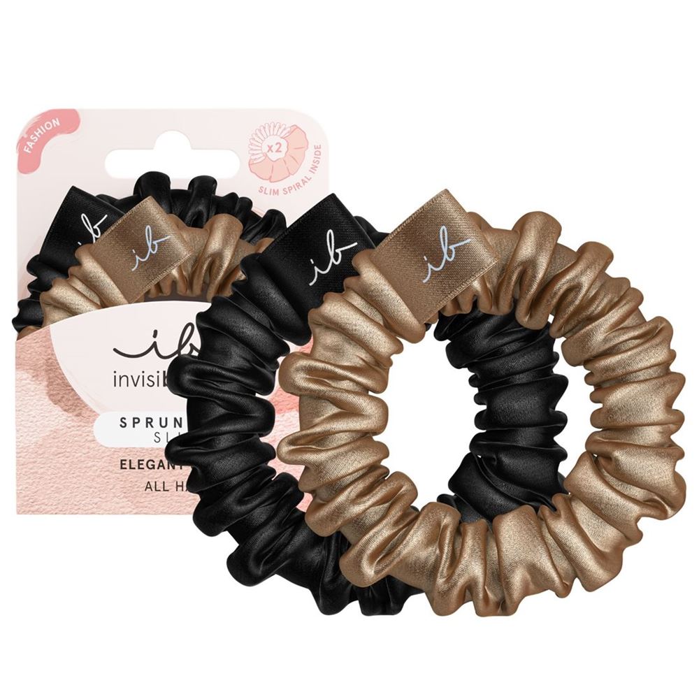 INVISIBOBBLE Haarbinder Slim Sprunchie gold 2 Stück