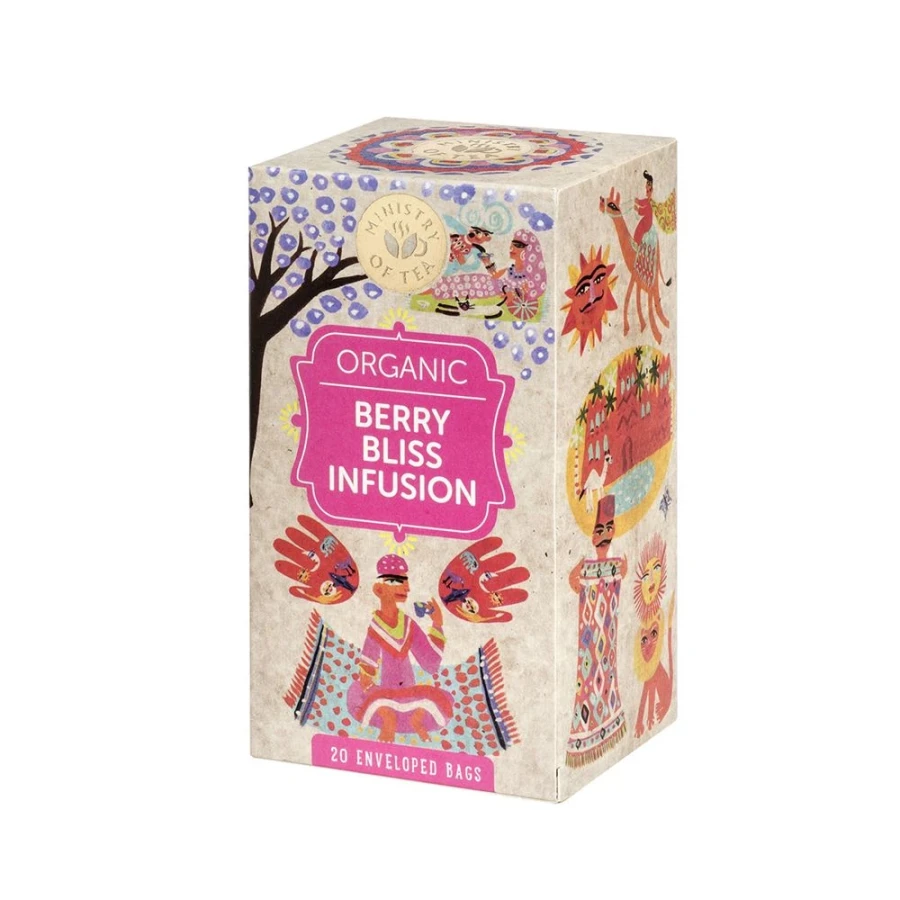 MINISTRY OF TEA Berry Bliss Infusion Tee 20 x 1.5g