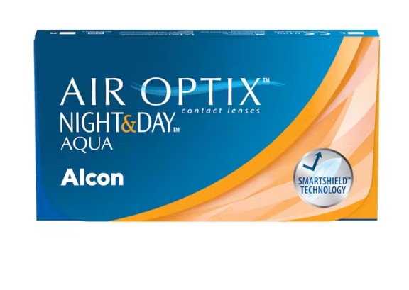 AIR OPTIX Night & Day Aqua Kontaktlins plano 6 Stuck AIR OPTIX Night & Day Aqua Kontaktlins plano 6 Stuck