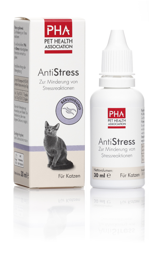 PHA Antistress für Katzen Tropfen Flasche 30 ml PHA Antistress für Katzen Tropfen Flasche 30 ml
