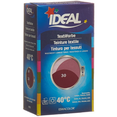 IDEAL MINI Baumwolle Color No30 cassis