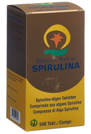 Marcus Rohrer Spirulina Tabl Glasfl 540 Stück Marcus Rohrer Spirulina Tabl Glasfl 540 Stück