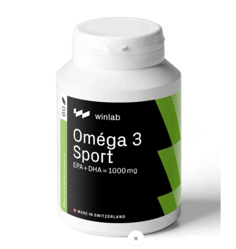 WINLAB OMEGA-3 SPORT Kapseln 1000mg Dose 60