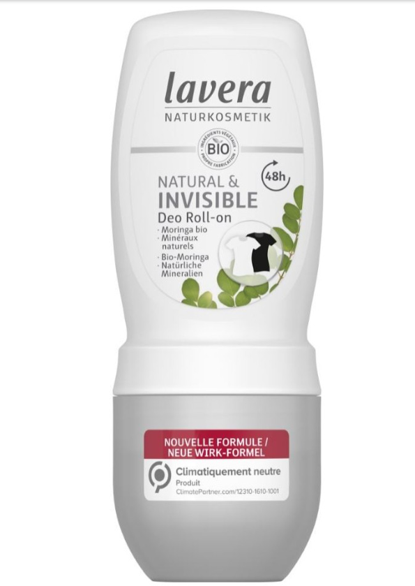 LAVERA Deo Roll-on Natural & INVISIBLE 50ml