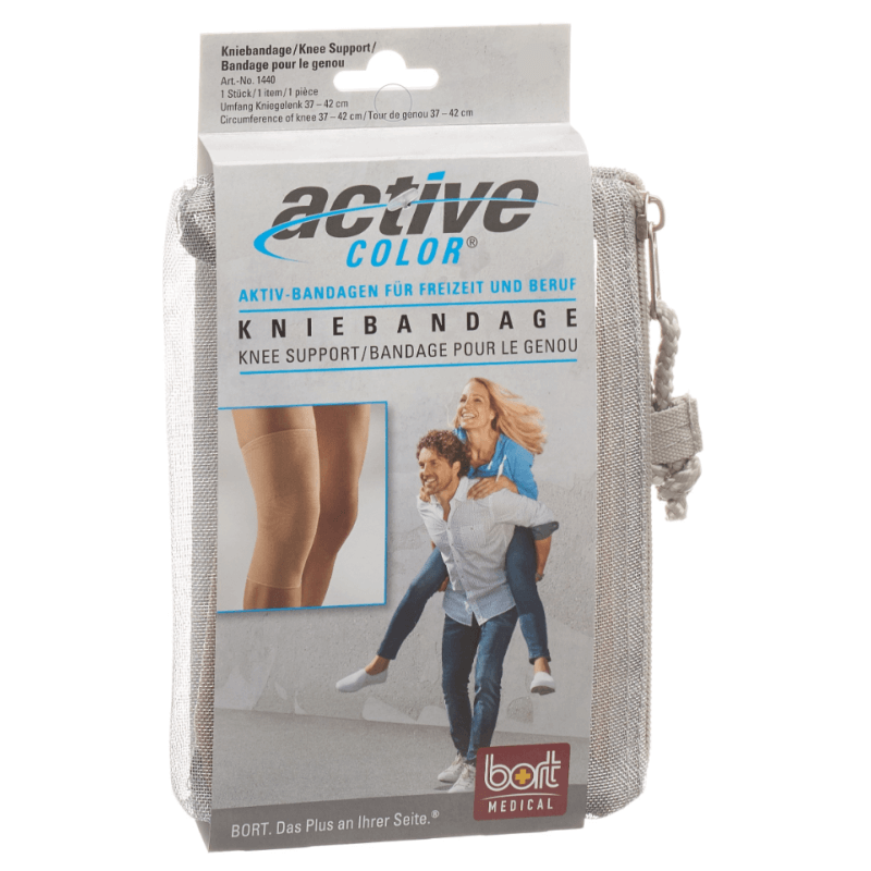 Bort ActiveColor Kniebandage M -37cm beige Bort ActiveColor Kniebandage M -37cm beige