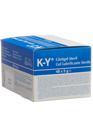 K Y Gelee Gleitmittel steril 48 x 5g