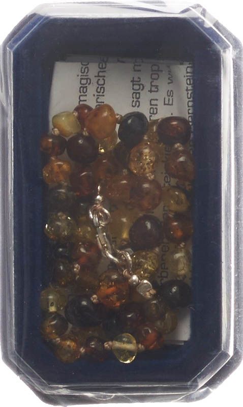 AMBERSTYLE Bernstein 32cm multicolor glanz Karab