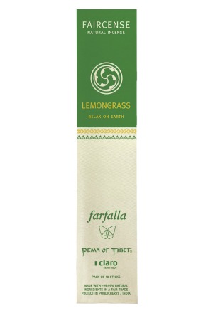 FAIRCENSE Räucherstäbchen Lemongr/Rel Earth 10 Stück