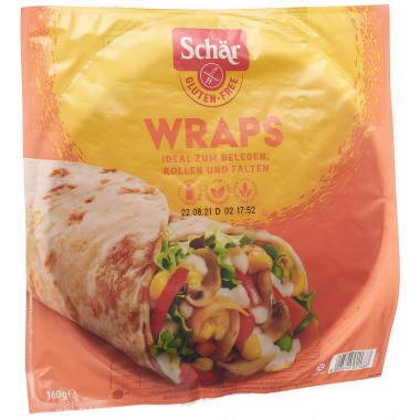 Schär Wraps glutenfrei 160g Schär Wraps glutenfrei 160g