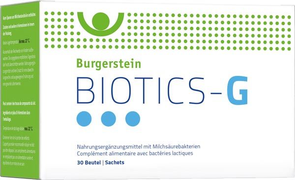 BURGERSTEIN Biotics-G Pulver Beutel 30 Stück BURGERSTEIN Biotics-G Pulver Beutel 30 Stück