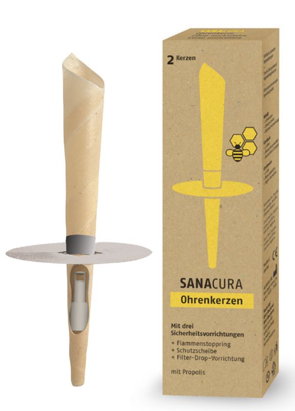 SANACURA Ohrenkerzen 2 Stück