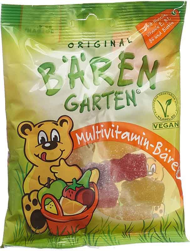 Soldan BÖRENGARTEN vegane Multivitamin-Bären 125g Soldan BÖRENGARTEN vegane Multivitamin-Bären 125g
